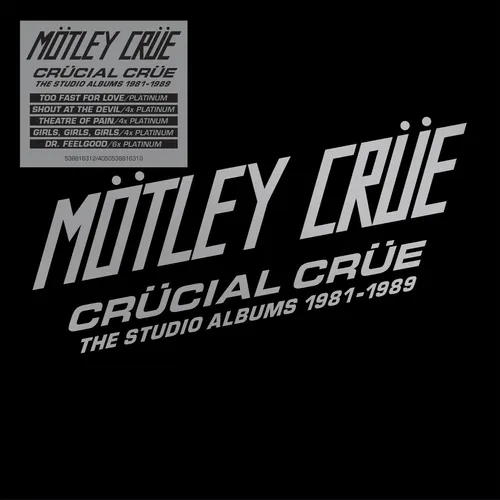 Motley Crue - Crucial Crue: The Studio Albums 1981-1989 [Limited Edition Box Set]