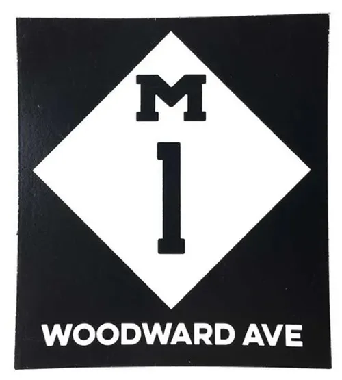 Detroit - Magnet - M1 Woodward