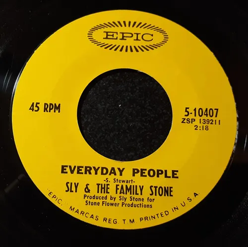 Sly &amp; The Family Stone - Everyday People / Sing A Simple Song