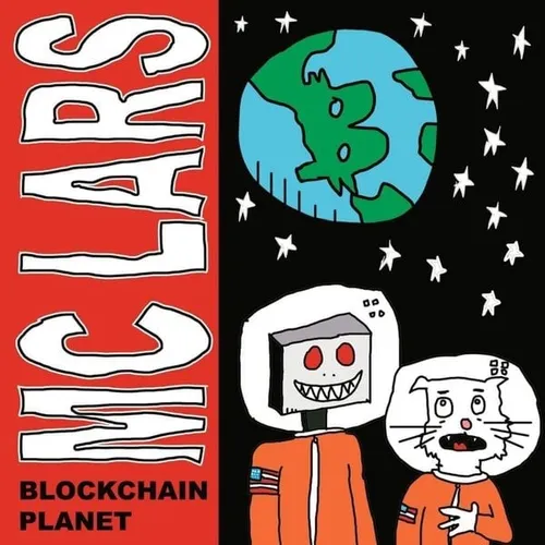 Mc Lars - Blockchain Planet [Indie Exclusive Limited Edition Planetary Swirl Blue/Green LP]