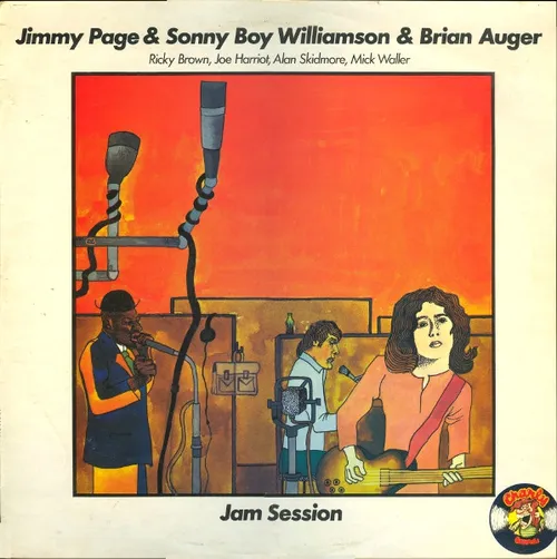 Jimmy Page &amp; Sonny Boy Williamson &amp; Brian Auger  - Jam Session