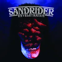 Sandrider - Enveletration [White and Blue Hand-pour LP]
