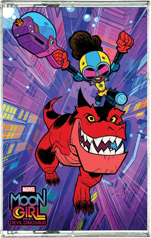 Various Artists - Marvel's Moon Girl And Devil Dinosaur vinyl record cover