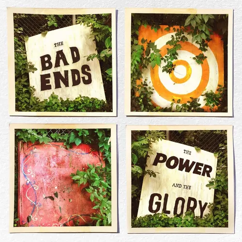 The Bad Ends - The Power And The Glory [Indie Exclusive Limited Edition Transparent Orange LP]