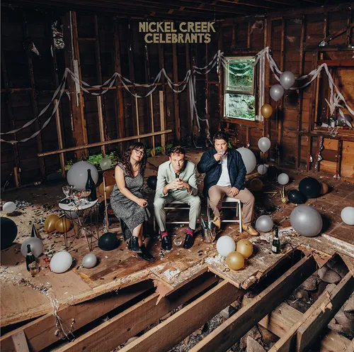 Nickel Creek - Celebrants [Indie Exclusive Limited Edition Confetti Yellow 2LP]
