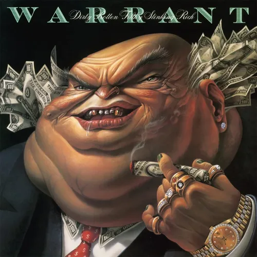 Warrant - Dirty Rotten Filthy Stinking Rich [Limited Edition Translucent Green LP]