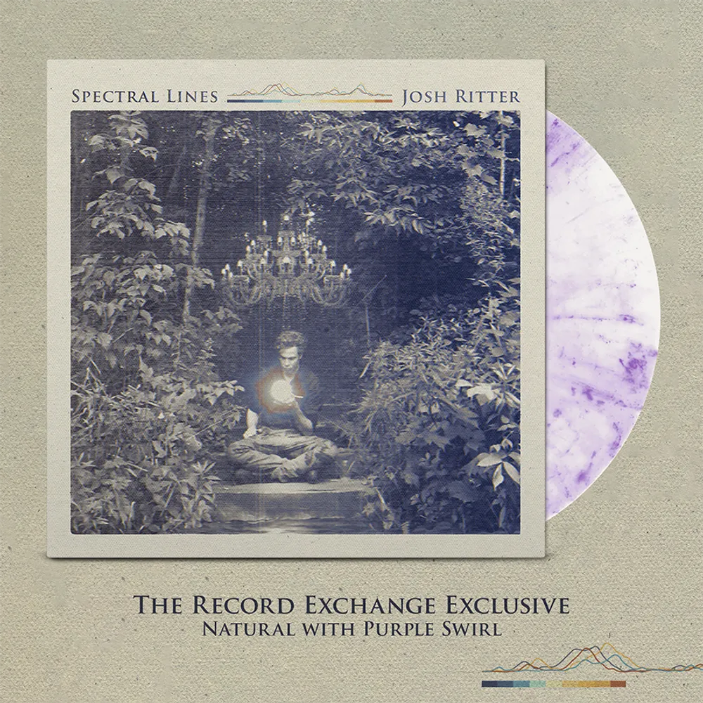 Josh Ritter - Spectral Lines [The Record Exchange Exclusive Limited Edition Natural w/Purple Swirl LP]