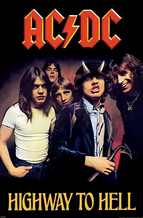 AC/DC - AC/DC Highway To Hell Poster