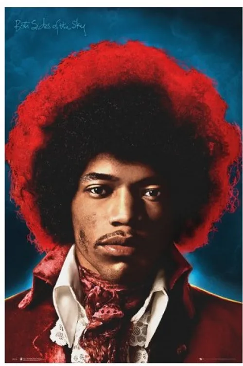 Jimi Hendrix - Jimi Hendrix Both Sides of the Sky Poster