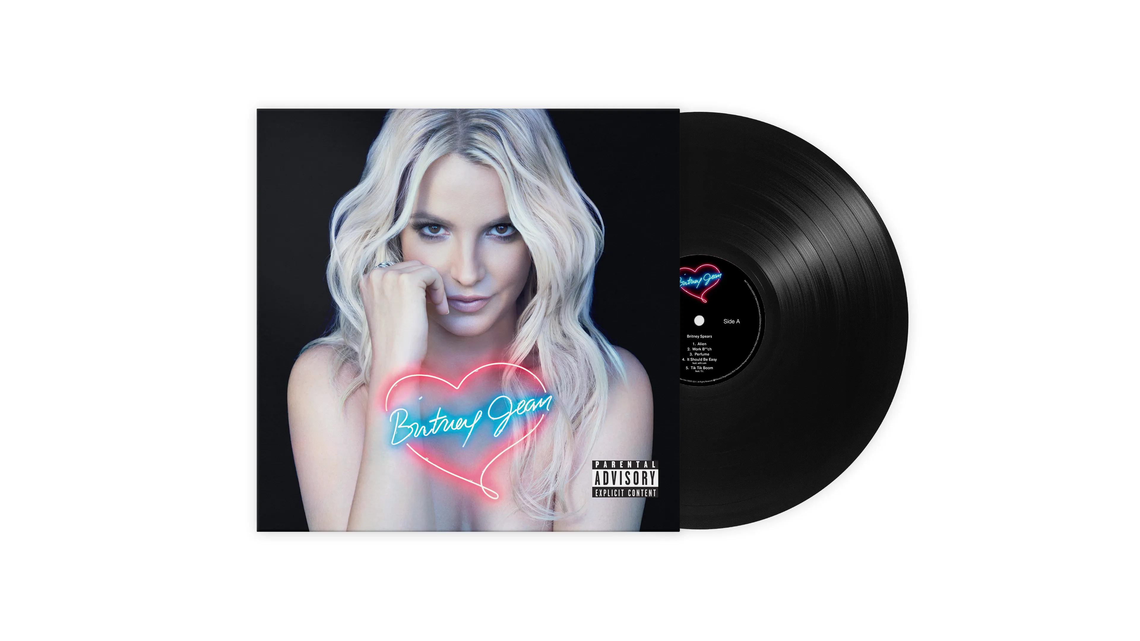 Britney Spears – Britney Jean – Vinyl (Pink [Hot Pink], LP