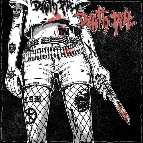 Death Pill - Death Pill [Limited Edition White And Red Splatter LP]