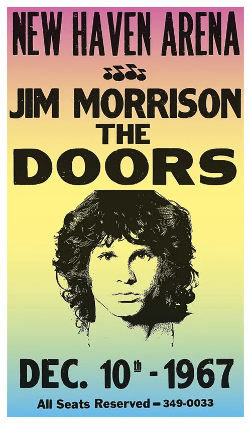 The Doors - Doors New Haven Arena Poster
