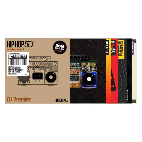 Dj Premier - Hip Hop 50: Vol 1 [5 x 45 Set]