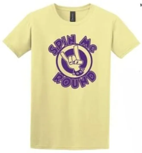 Spin Me Round - Spin Me Round Yellow Tee 3X