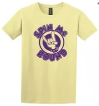 Spin Me Round - Spin Me Round Yellow Tee L