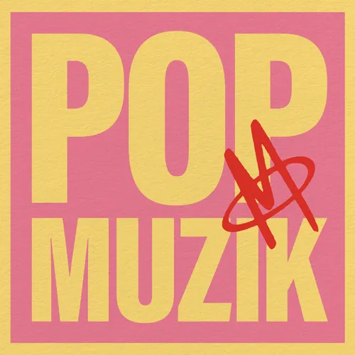 M & Robin Scott - Pop Muzik vinyl record cover