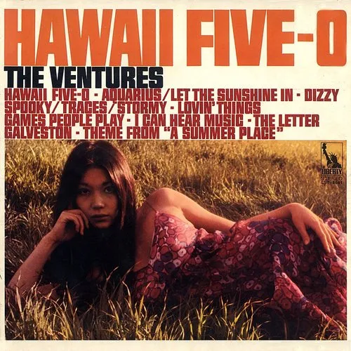 The Ventures - Hawaii Five-O vinyl record cover