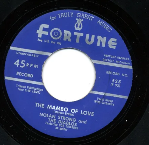 Nolan Strong And The Diablos - The Mambo Of Love / Can't We Talk This Over