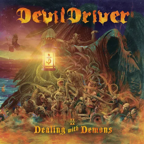DevilDriver - Dealing With Demons Vol. II [Indie Exclusive Limited Edition Orange & Black Marble LP]
