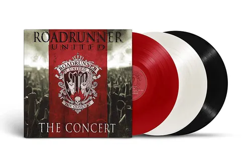 Roadrunner United - The Concert (Live at the Nokia Theatre, New York, NY, 12/15/2005) [Red, White, Black 3LP]