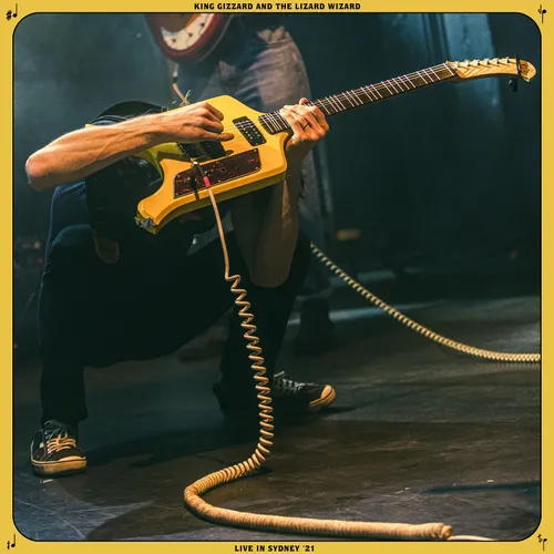 King Gizzard and the Lizard Wizard - Live in Sydney '21 [Indie Exclusive Limited Edition Nuclear Fusion Yellow Triple Button 2 LP]