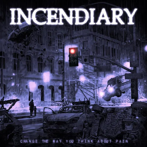 Incendiary - Change The Way You Think About Pain [Indie Exclusive Limited Edition Violet/Grey/Neon Violet Mix LP]
