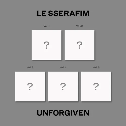 LE SSERAFIM - 1st Studio Album ‘UNFORGIVEN’ [COMPACT ver.]