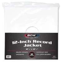 BCW - 12 Inch Record Paper Jacket - White