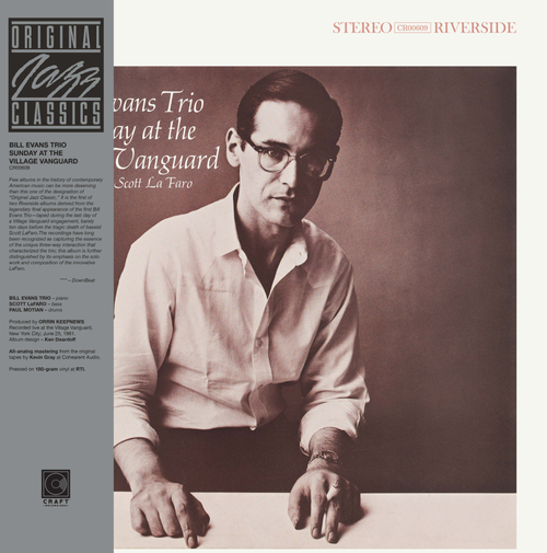 Bill Evans Trio - Sunday At The Village Vanguard: Original Jazz Classics Series [LP]