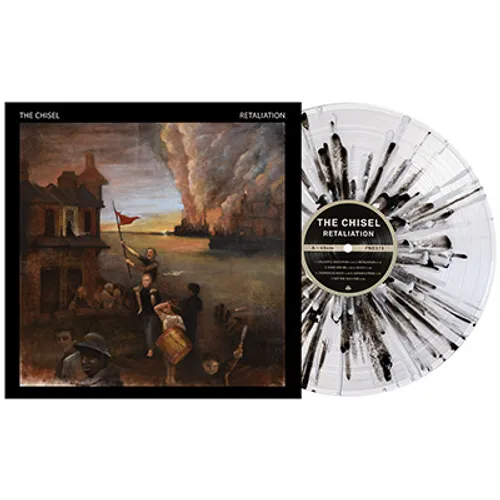 The Chisel - Retaliation [Indie Exclusive Limited Edition Clear w/ Black & White Splatter LP]