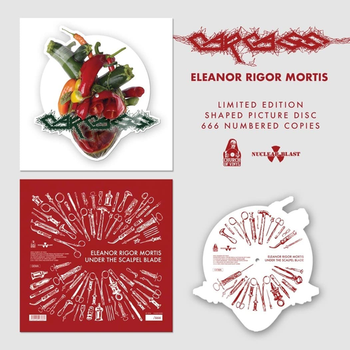 Carcass - Eleanor Rigor Mortis [Import Shaped Picture Disc]