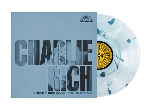  - I Hear Those Blues: Rich In Stereo [RSD Essential Indie Colorway Ultra Clear w/Sea Blue Splatter LP]