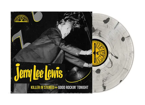 Jerry Lee Lewis - Killer In Stereo: Good Rockin' Tonight [RSD Essential Indie Colorway Milky Clear w/Black Ice Splatter LP]