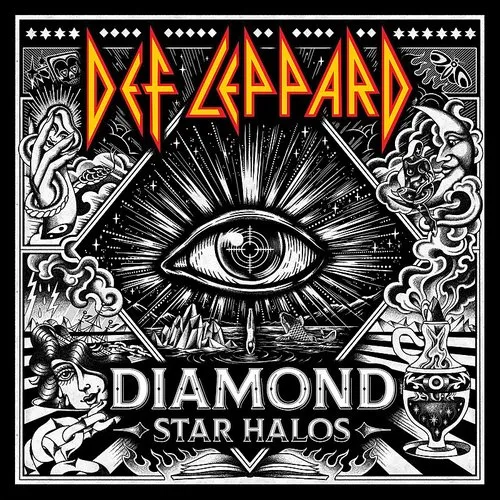 Def Leppard - Diamond Star Halos (Lith) (Auto)