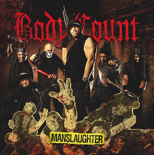 Body Count - Manslaughter [Indie Exclusive Limited Edition Black-Yellow Striped / Black-Silver Splatter LP]