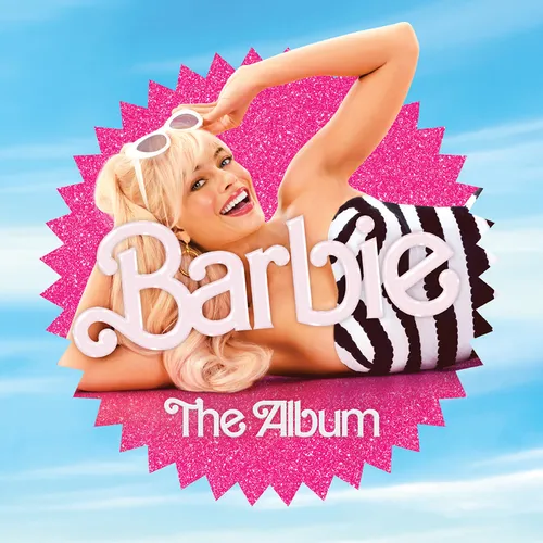 Various Artists - Barbie The Album [RSD Essential Indie Colorway Clear w/Pink & Blue Splatter LP - Ken Cover]