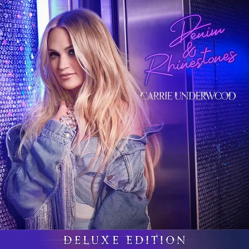 Carrie Underwood - Denim & Rhinestones vinyl record cover
