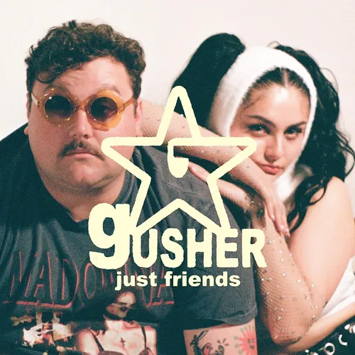 Just Friends - Gusher [Indie Exclusive Limited Edition Purple w/Bone & White Splatter LP]