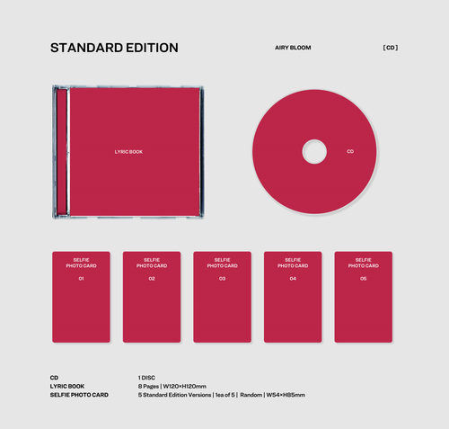 LE SSERAFIM - UNFORGIVEN [Standard Edition CD]