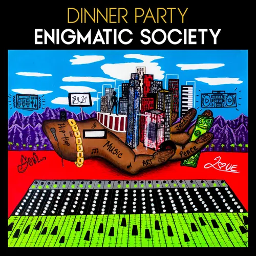 Dinner Party - Enigmatic Society vinyl record cover