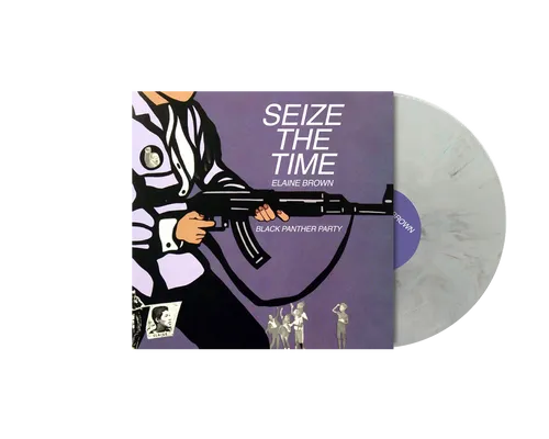Elaine Brown - Seize The Time - Black Panther Party [RSD Essential Indie Colorway White Marble LP]