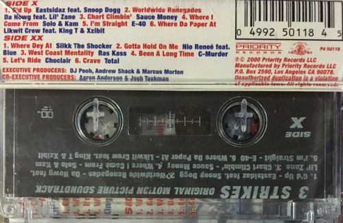 Various - 3 Strikes - Original Motion Picture Soundtrack