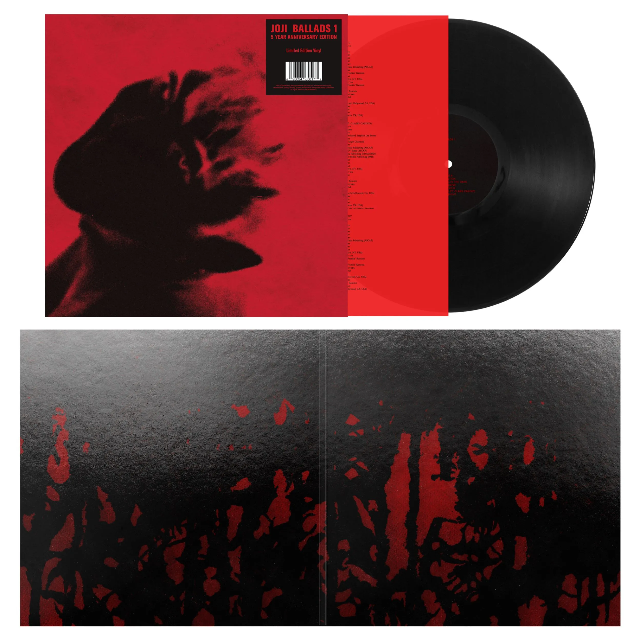 Joji「Ballads 1」5th Anniversary LP Joji - BALLADS 1: 5 Year Anniversary [LP] | Electric Fetus