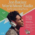 Jon Batiste Early Listening Party for World Music Radio