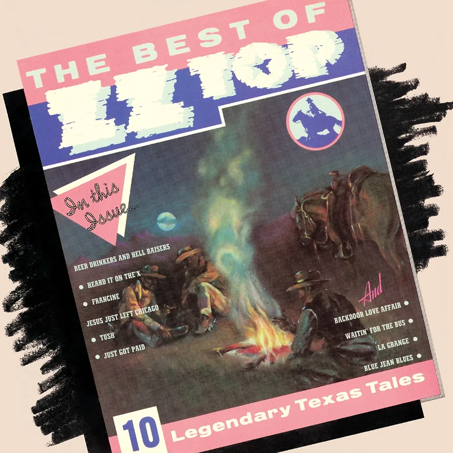 ZZ Top - The Best Of ZZ Top [Rocktober 2023 Translucent Blue ZZ Top - The Best Of ZZ Top [Rocktober 2023 Translucent Blue