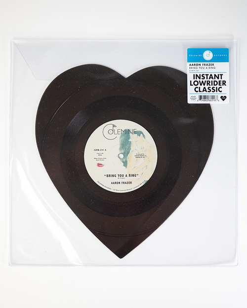 Aaron Frazer - Bring You A Ring / You Don't Wanna Be My Baby [Limited Edition Heart Shaped Vinyl Single]