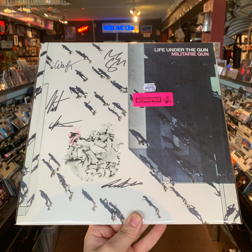 Militarie Gun - Life Under The Gun [PACDs AUTOGRAPHED Exclusive - Translucent Cobalt Blue LP]