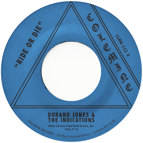 Durand Jones & The Indications - Ride or Die / More Than Ever [Opaque Red Vinyl Single]