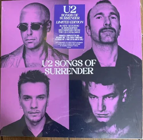 U2 - Songs Of Surrender vinyl record cover