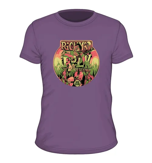 Richmond Folk Festival - 2023 T-Shirt Purple
